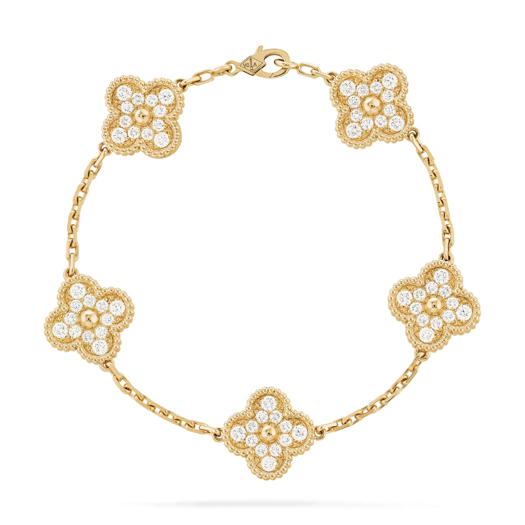 Clover Bracelet (gold finish – Prestige)