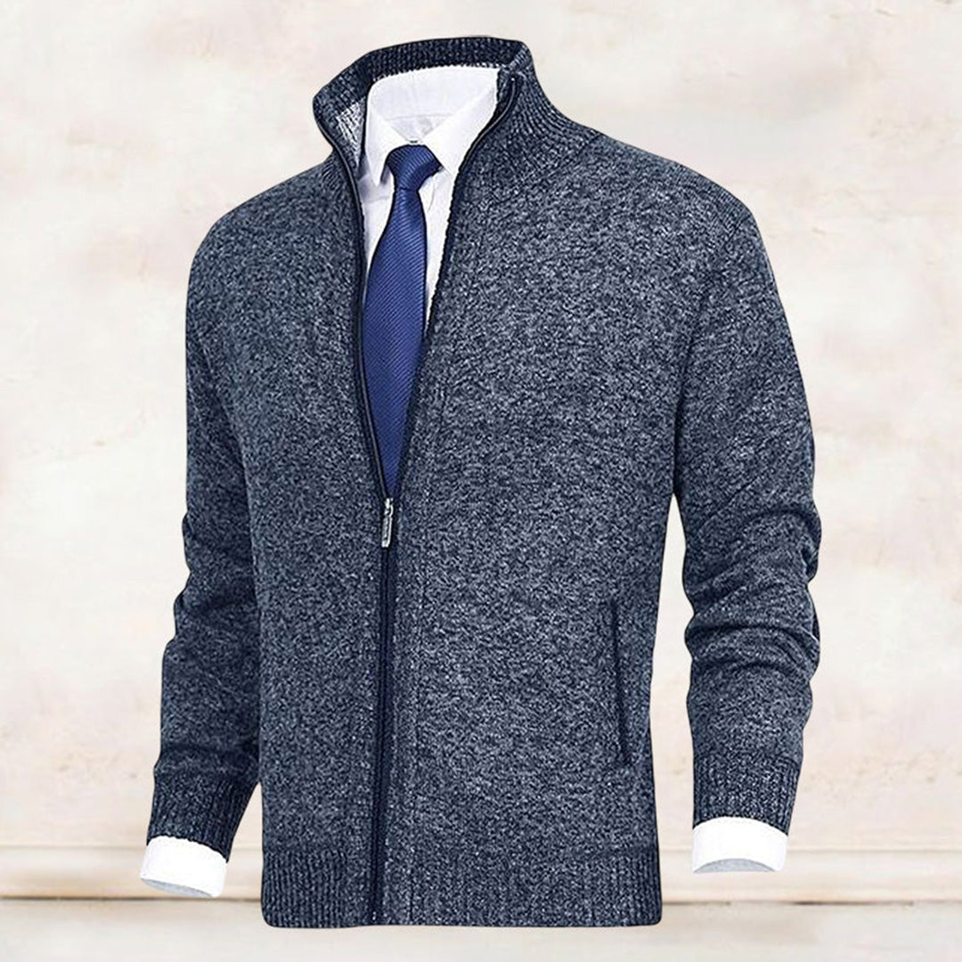 Matthew | Men's Zipper Knit vest | Casual