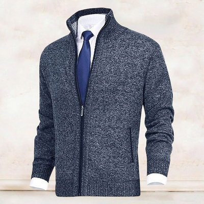 Matthew | Men's Zipper Knit vest | Casual