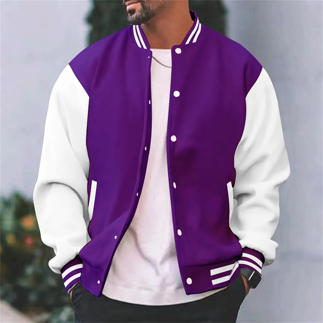 Men's Varsity Bomber Jacket | Casual