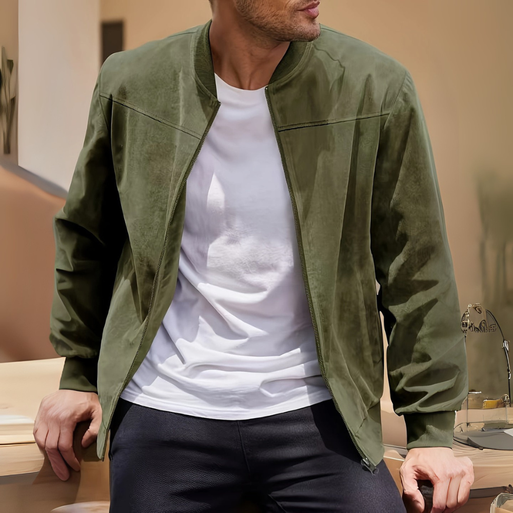 Men's Lightweight Bomber Jacket | Stylish