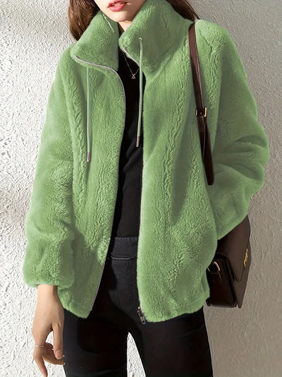 Tabitha | Trendy Teddy Jacket with Soft Lining