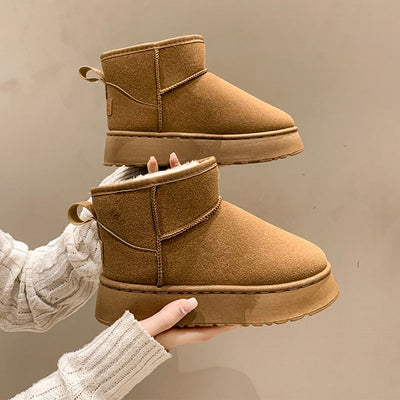 Bonnie | Winter Leather Outdoor Snow Boots