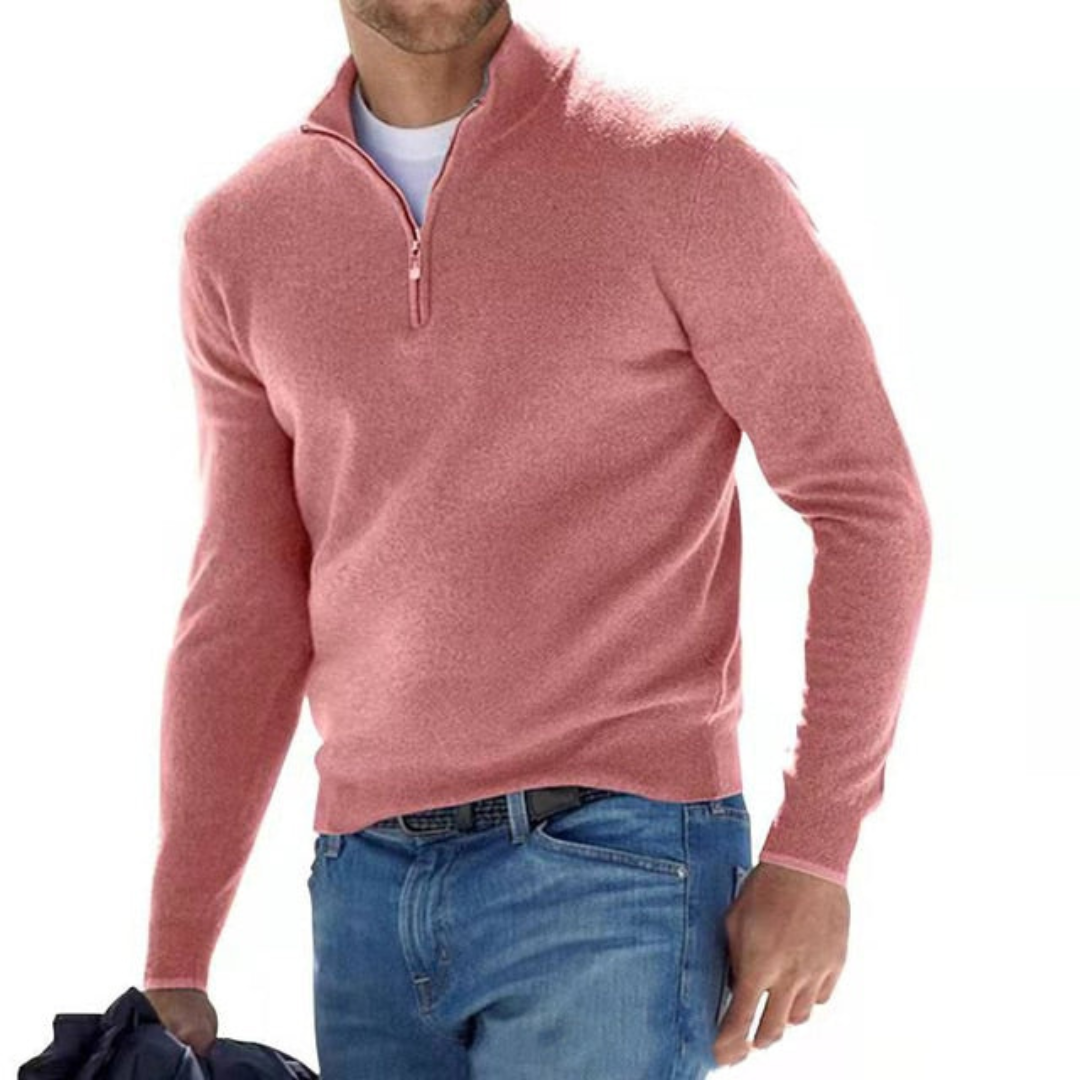 Men's Quarter Zip Shirt | Relaxed