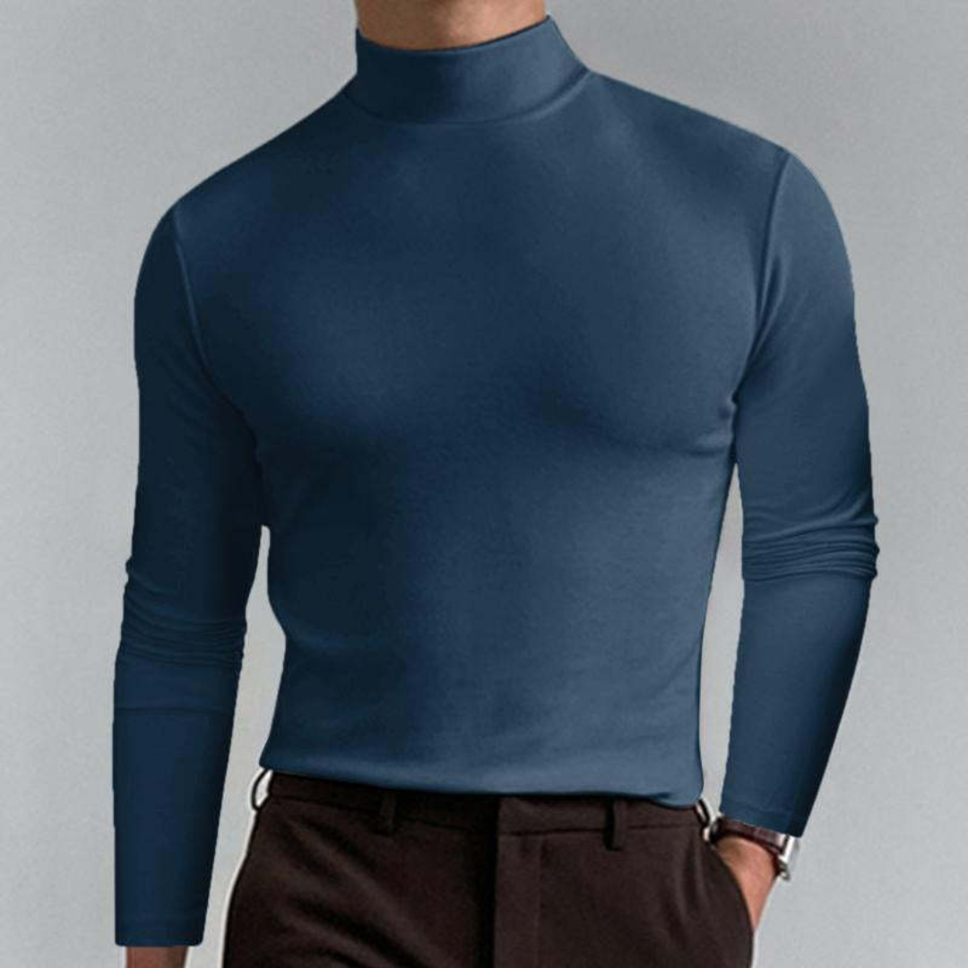 Men's Slim Fit Turtleneck Sweater | Stylish