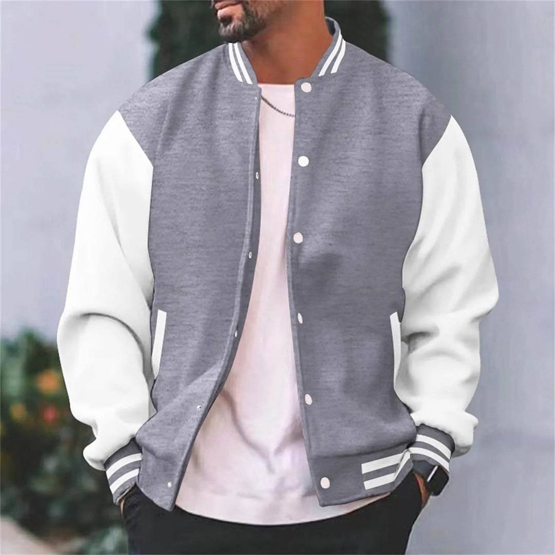 Men's Varsity Bomber Jacket | Casual