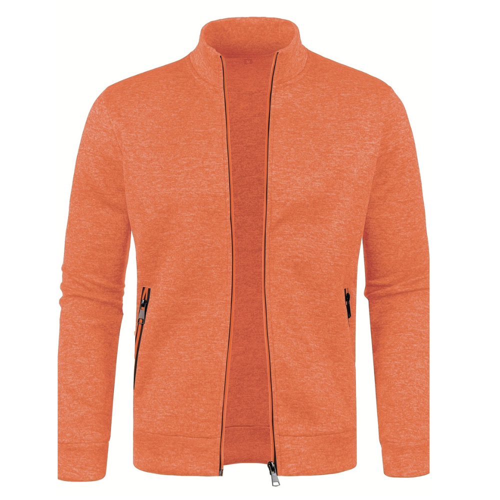Men's Sporty Zip Jacket | Comfortable