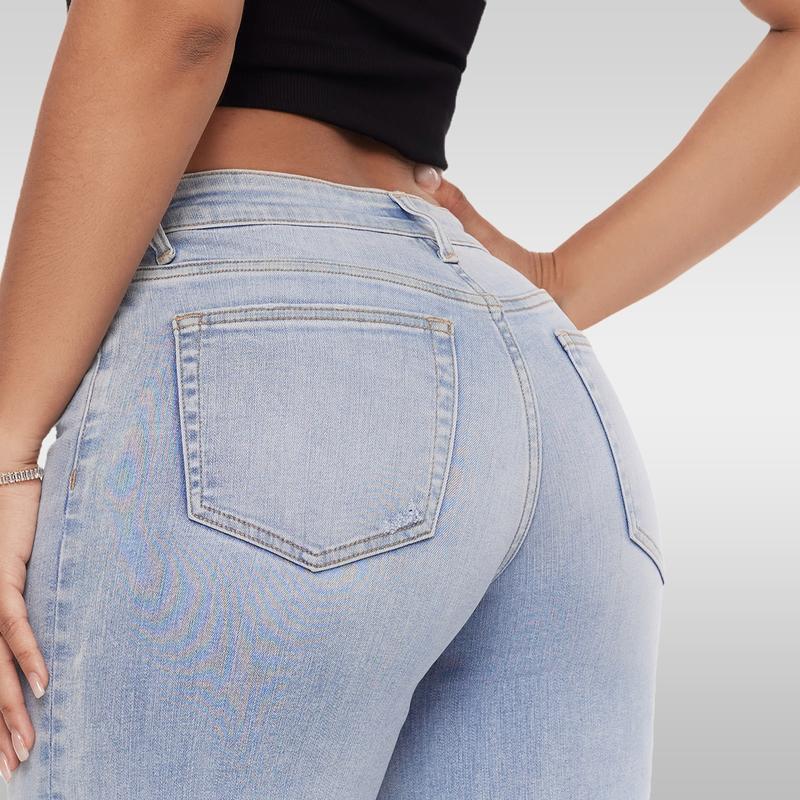Mid Low BBL Stretch jeans