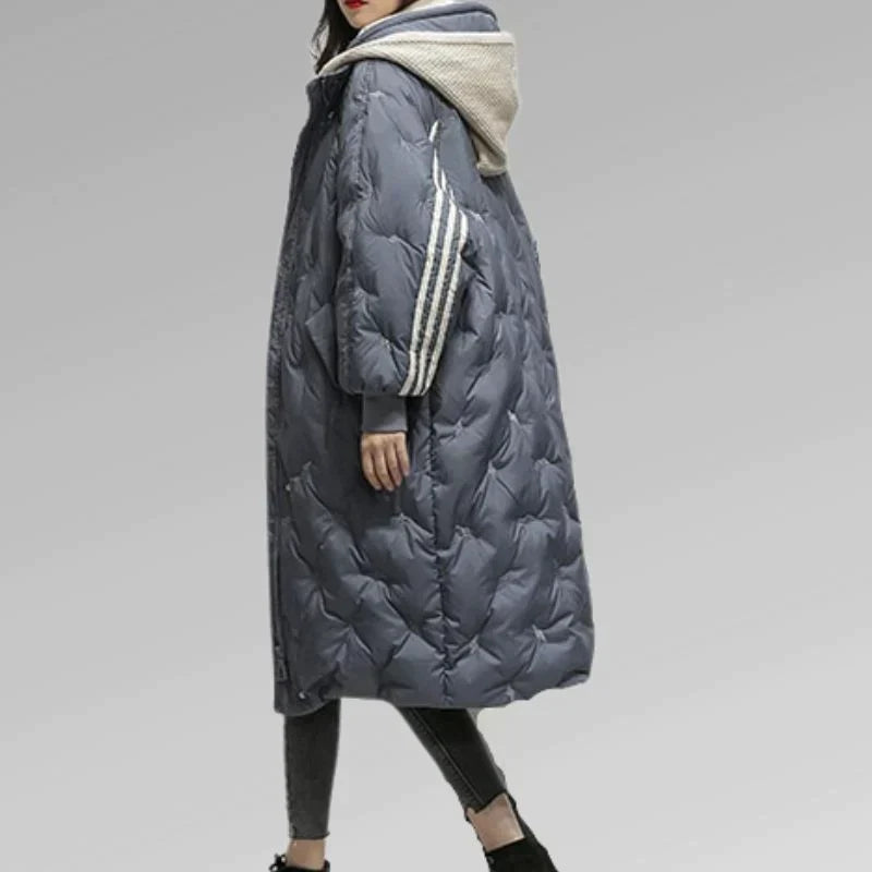 Daisy | Long Quilted Wintercoat for Women