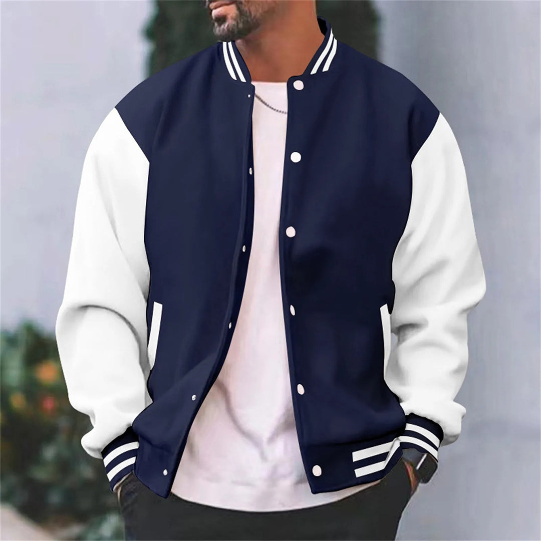 Men's Varsity Bomber Jacket | Casual
