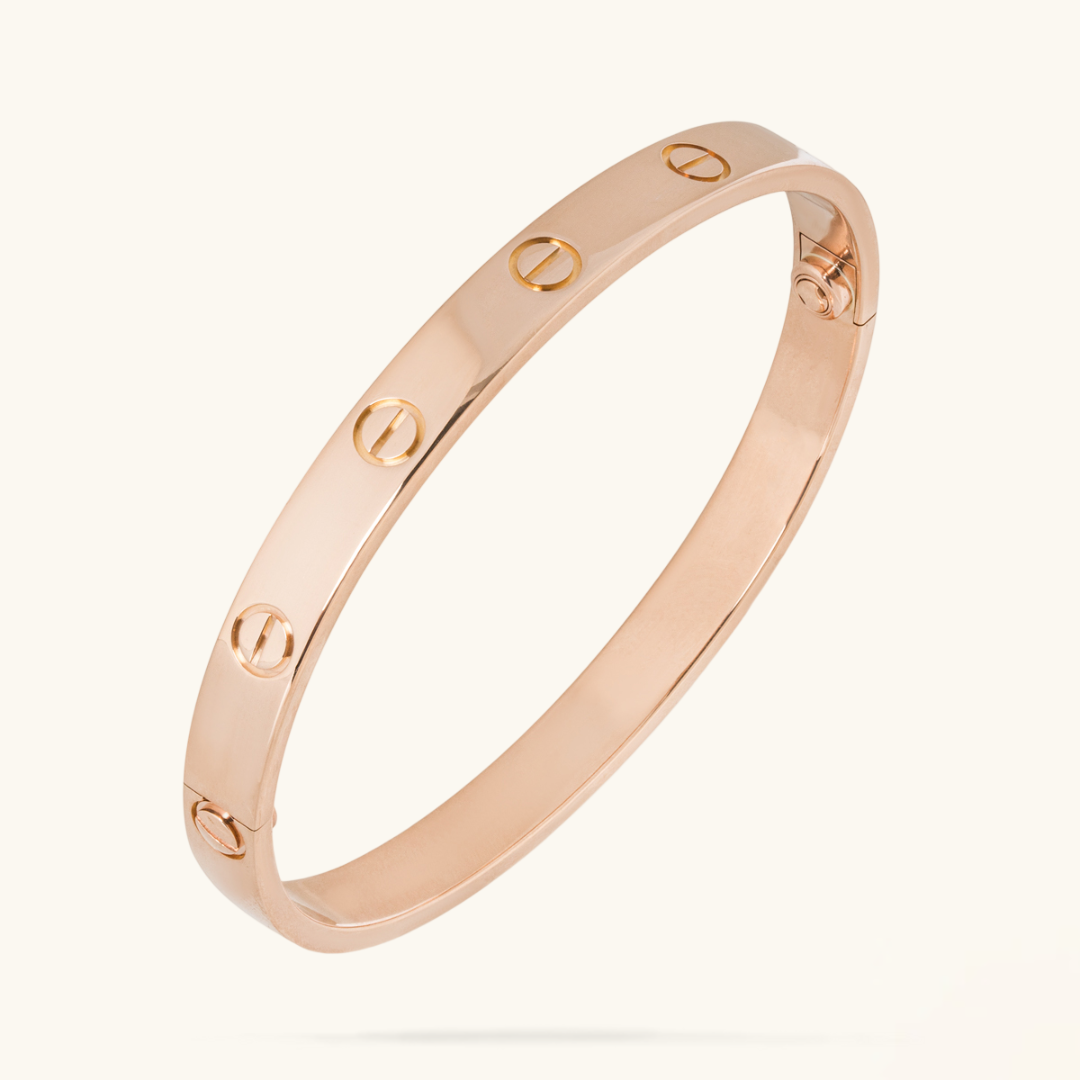 Eternity Bracelet (rose gold finish)