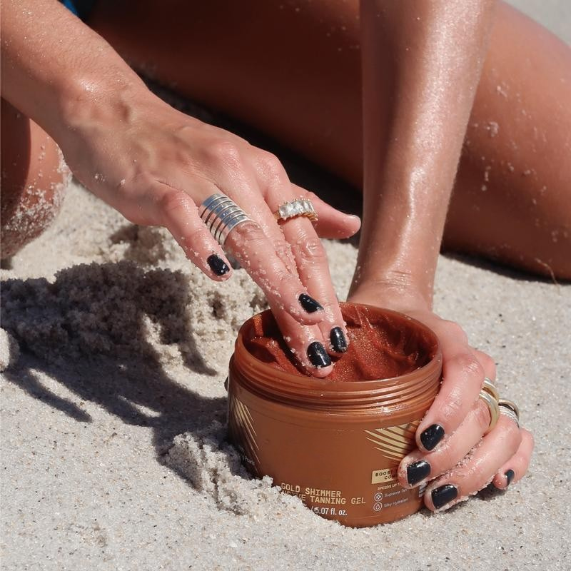 Gold Shimmer Intensive Tanning Gel - 2 pack