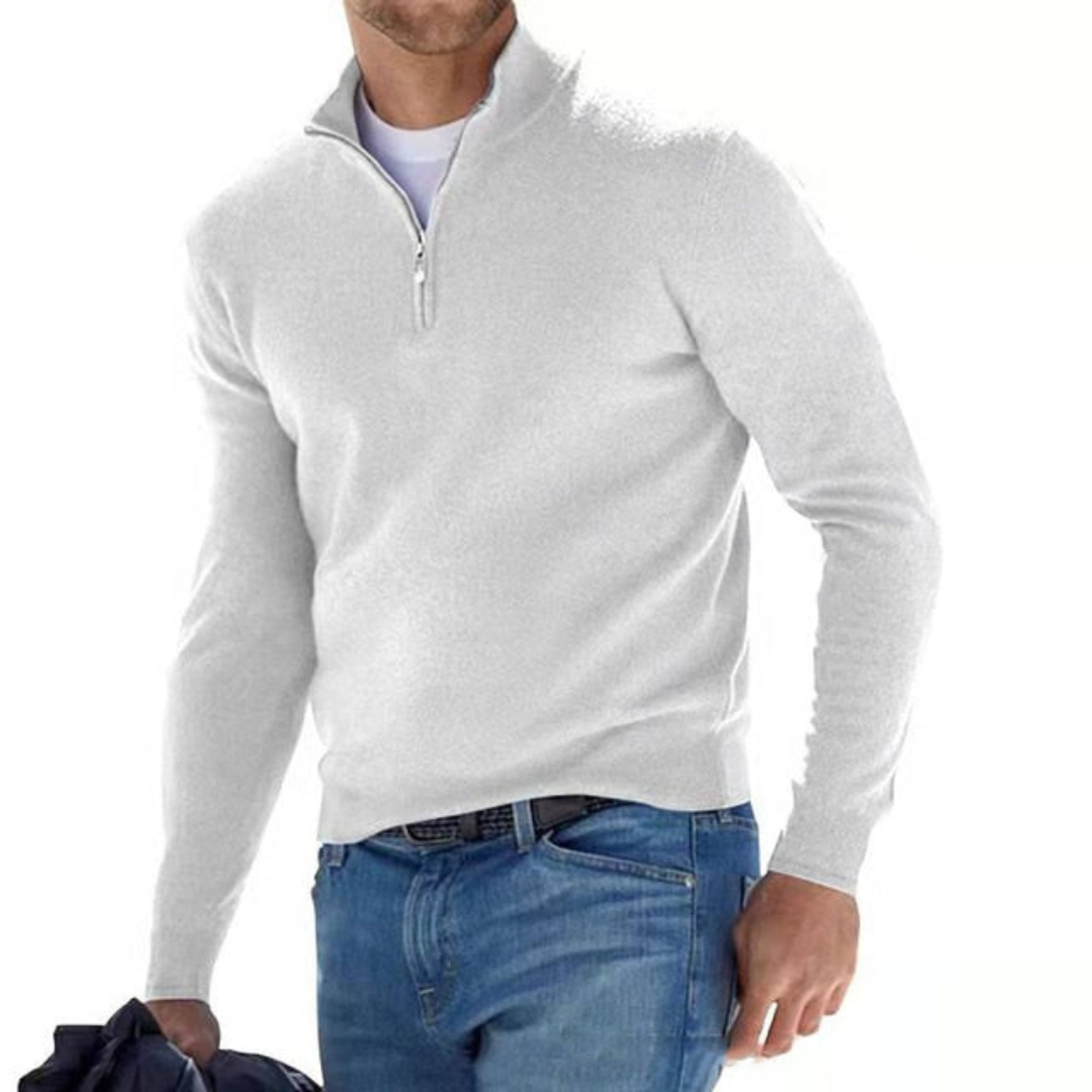 Men's Quarter Zip Shirt | Relaxed