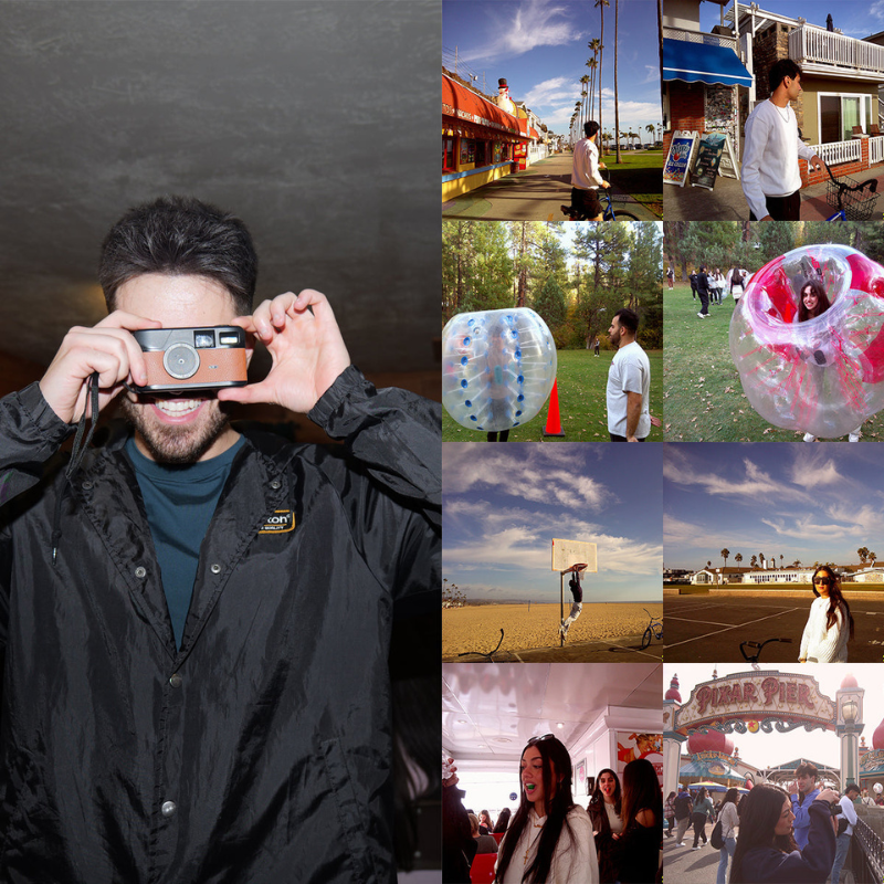 Retro Style Digital Camera - 6 filters