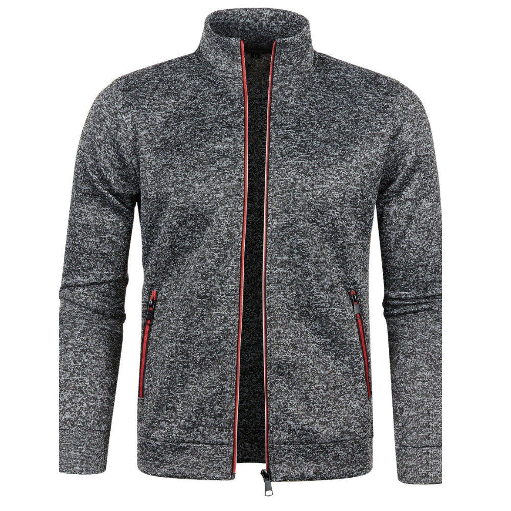 Men's Sporty Zip Jacket | Comfortable