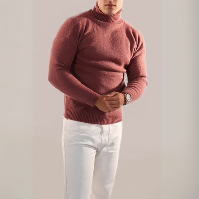 Men's Knit Turtleneck Sweater | Timeless