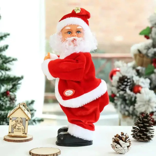 Decoration Santa Claus dancing the twerk