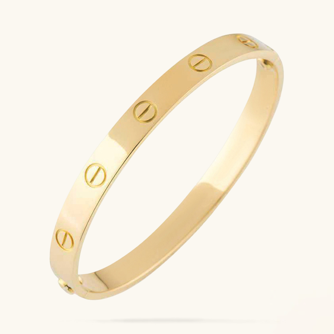 Eternity Bracelet (gold finish)