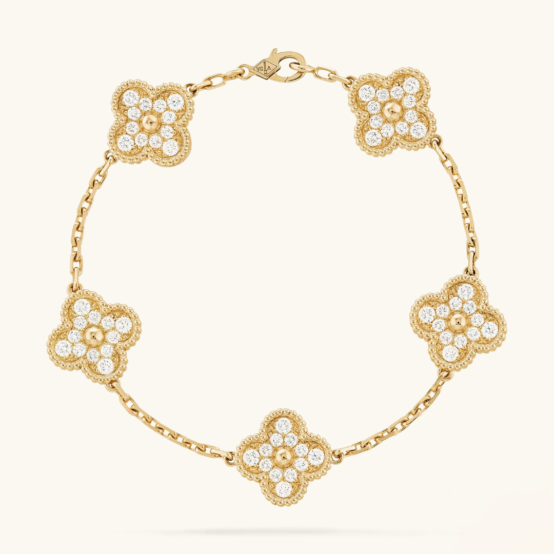 Clover Bracelet (gold finish – Prestige)