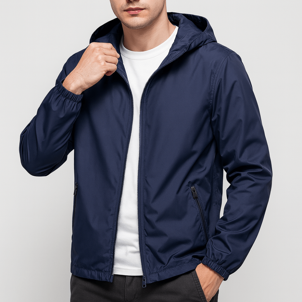 Men's Casual Zip Jacket | Windbreaker
