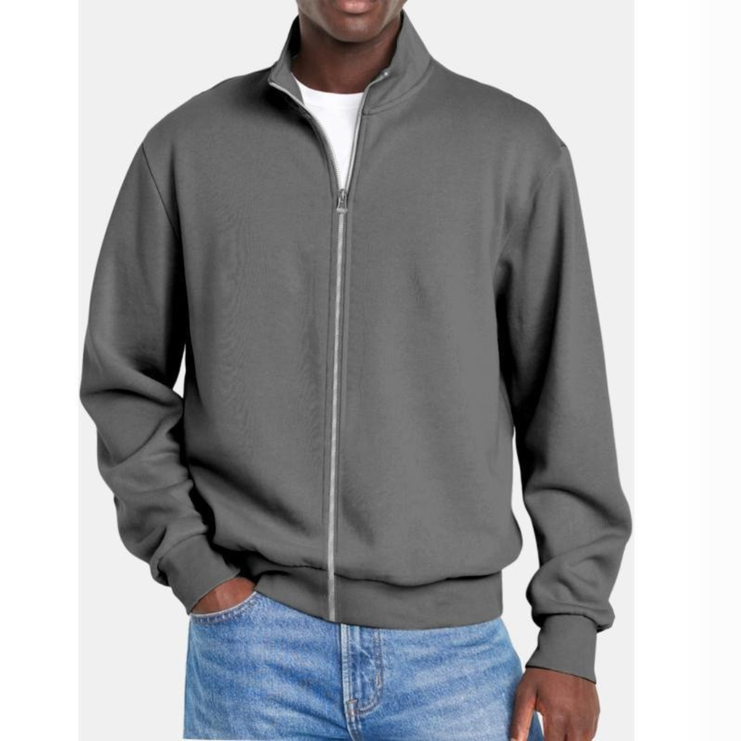 Men's Casual Zip Jacket | Comfortable