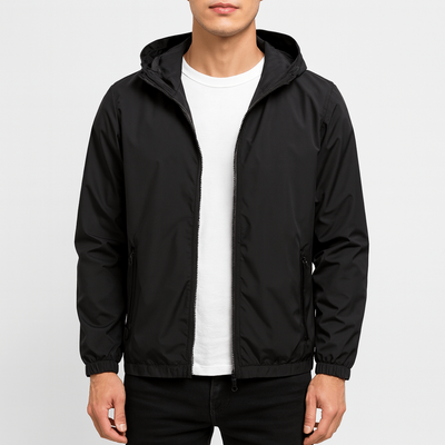 Men's Casual Zip Jacket | Windbreaker