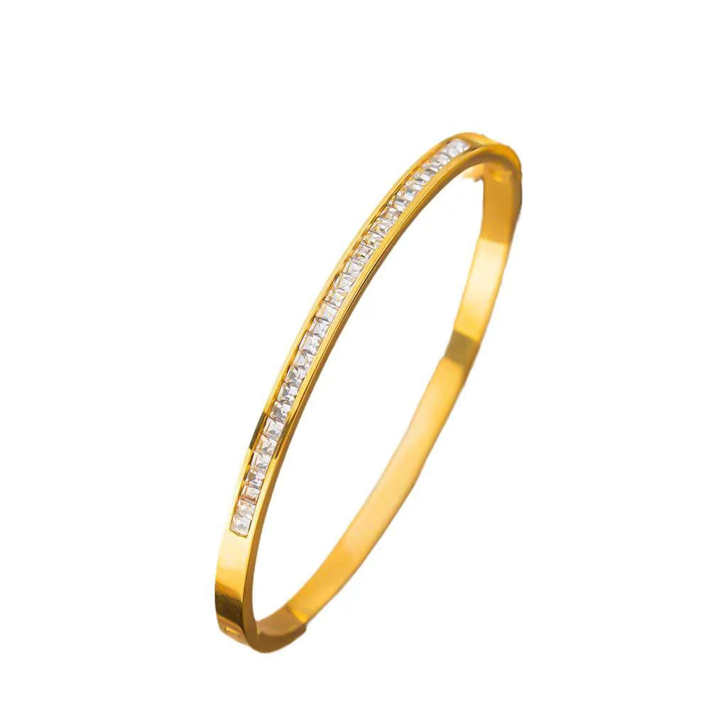 Luxe Bangle Set (Gold finish)