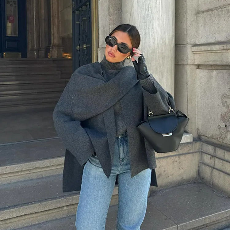 Iris | Warm oversized coat