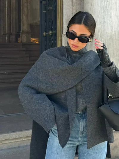 Iris | Warm oversized coat