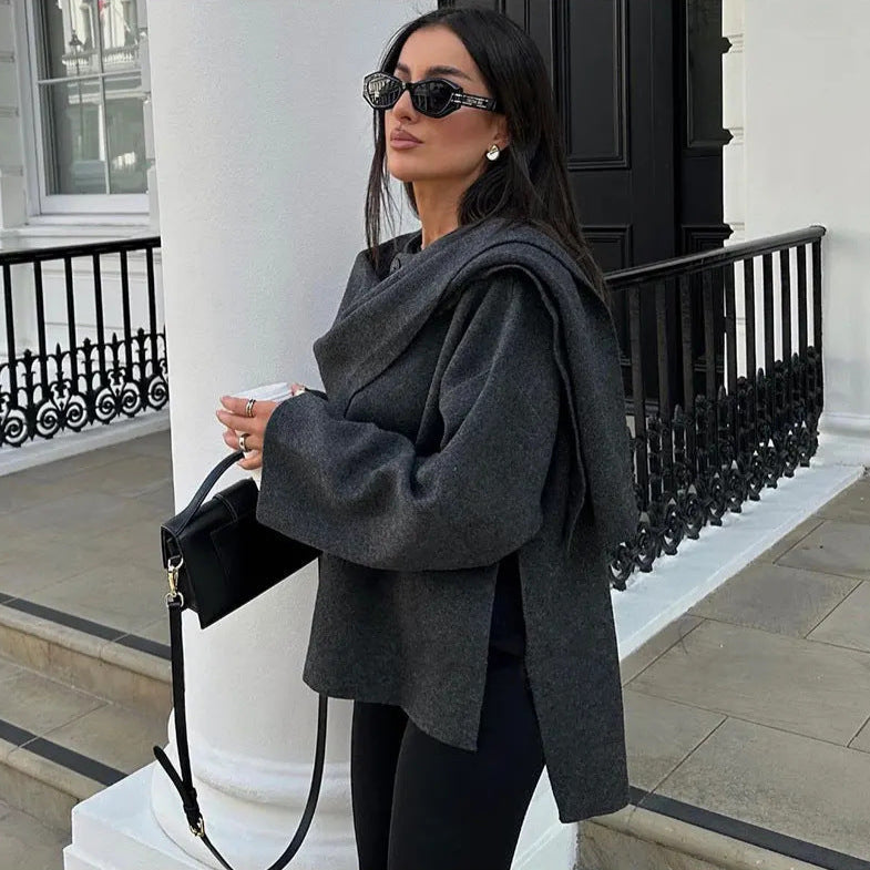 Iris | Warm oversized coat