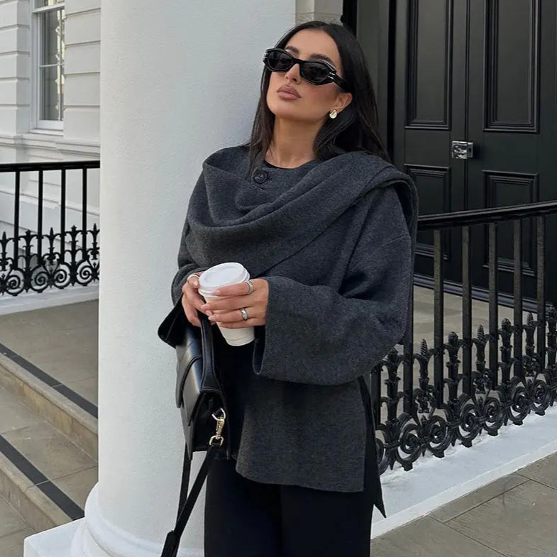 Iris | Warm oversized coat