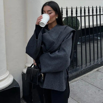 Iris | Warm oversized coat