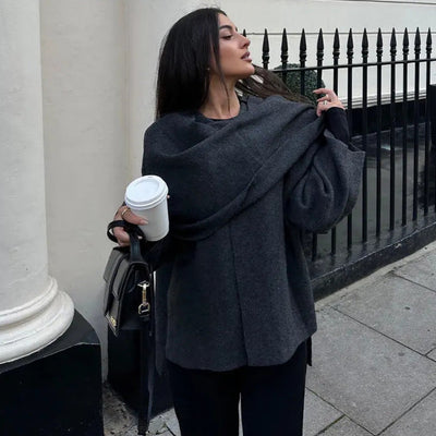 Iris | Warm oversized coat