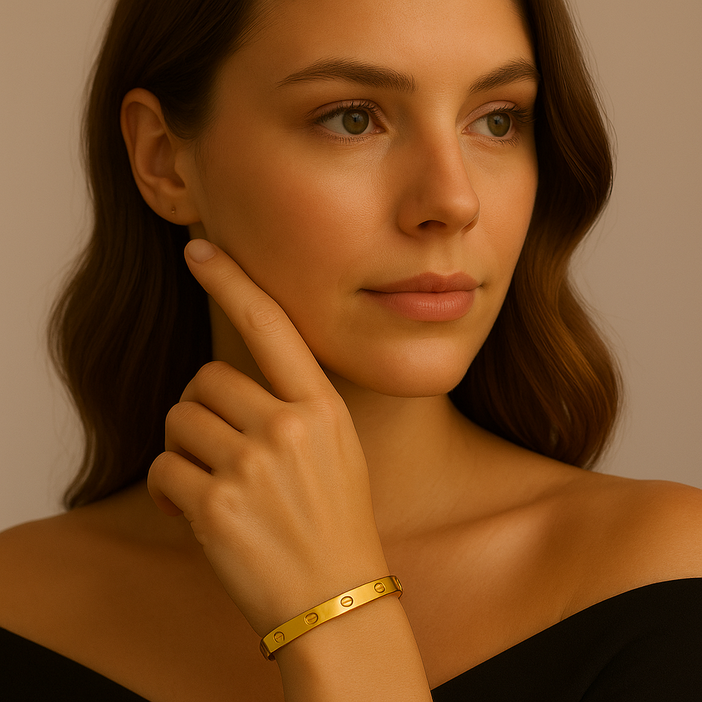 Cross Nail Bracelet (stainless steel)