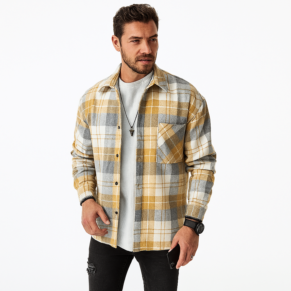Men's Checkered Jacket