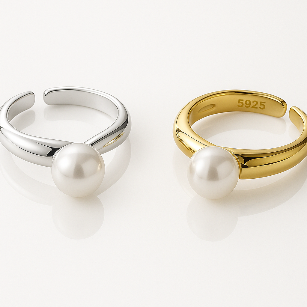 Geometric Statement Ring (Stainless steel)