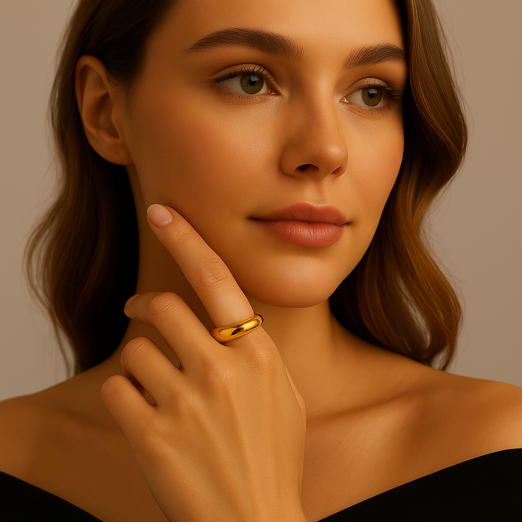 Classic Glow Ring (gold finish)