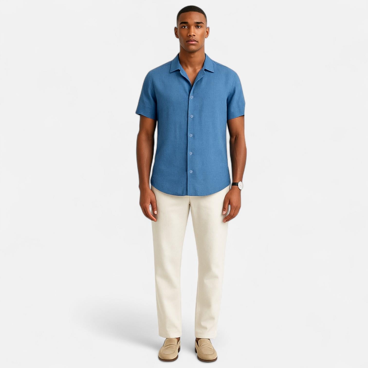 Men’s Linen T-Shirt – Lightweight Comfort, Timeless Sophistication