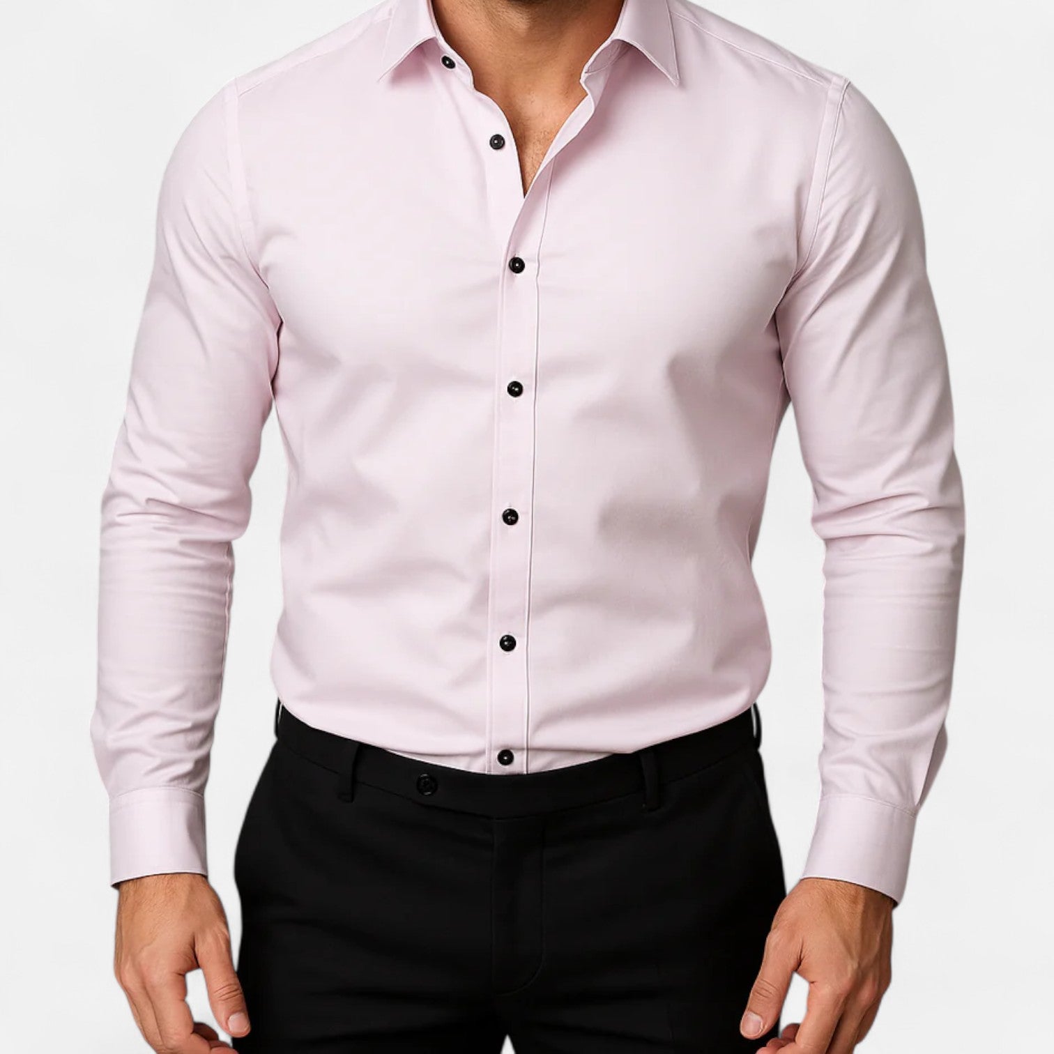 Men’s Classic Wrinkle-Free Shirt – Timeless Elegance, Effortless Maintenance