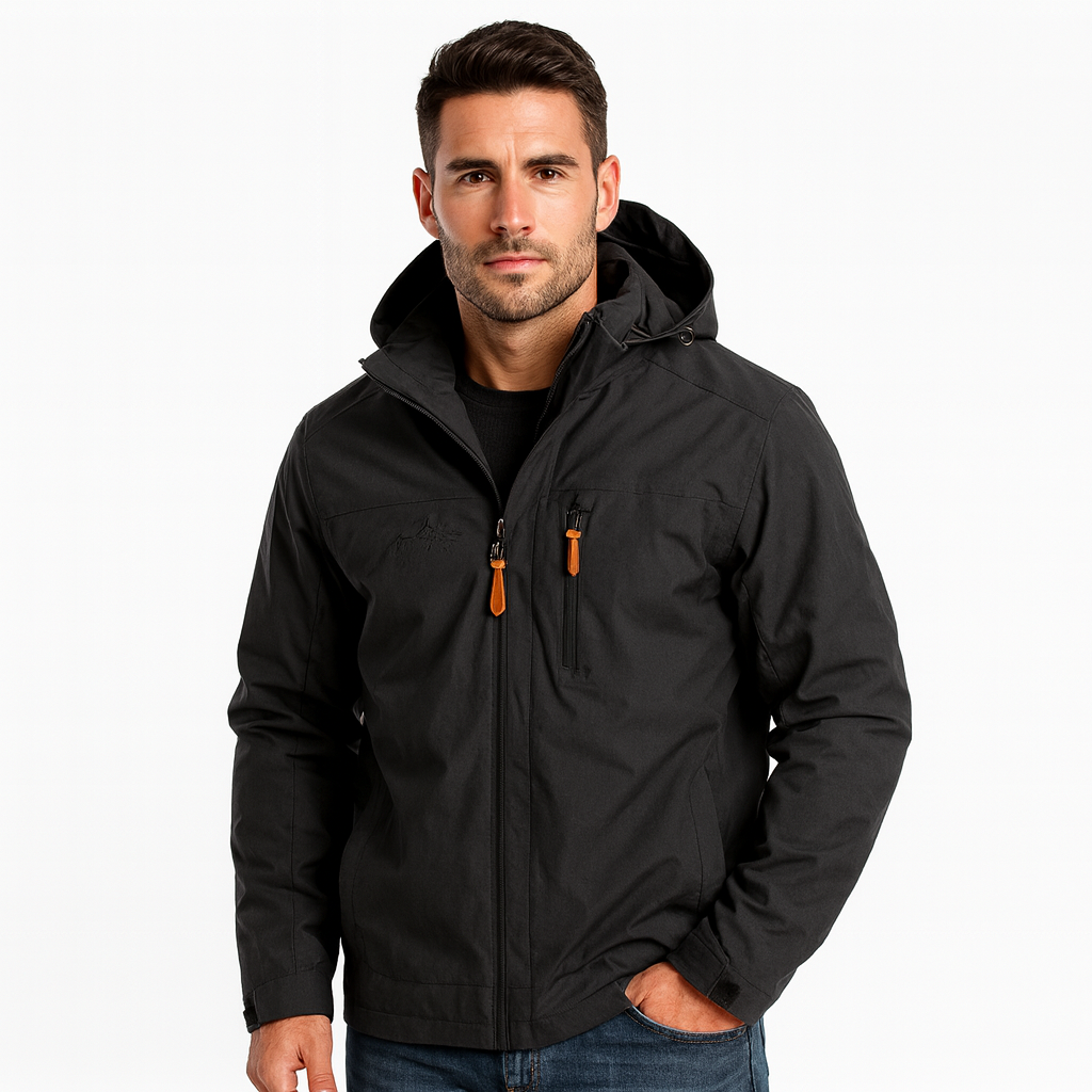 Men's Waterproof Outdoor Jacket | Hooded