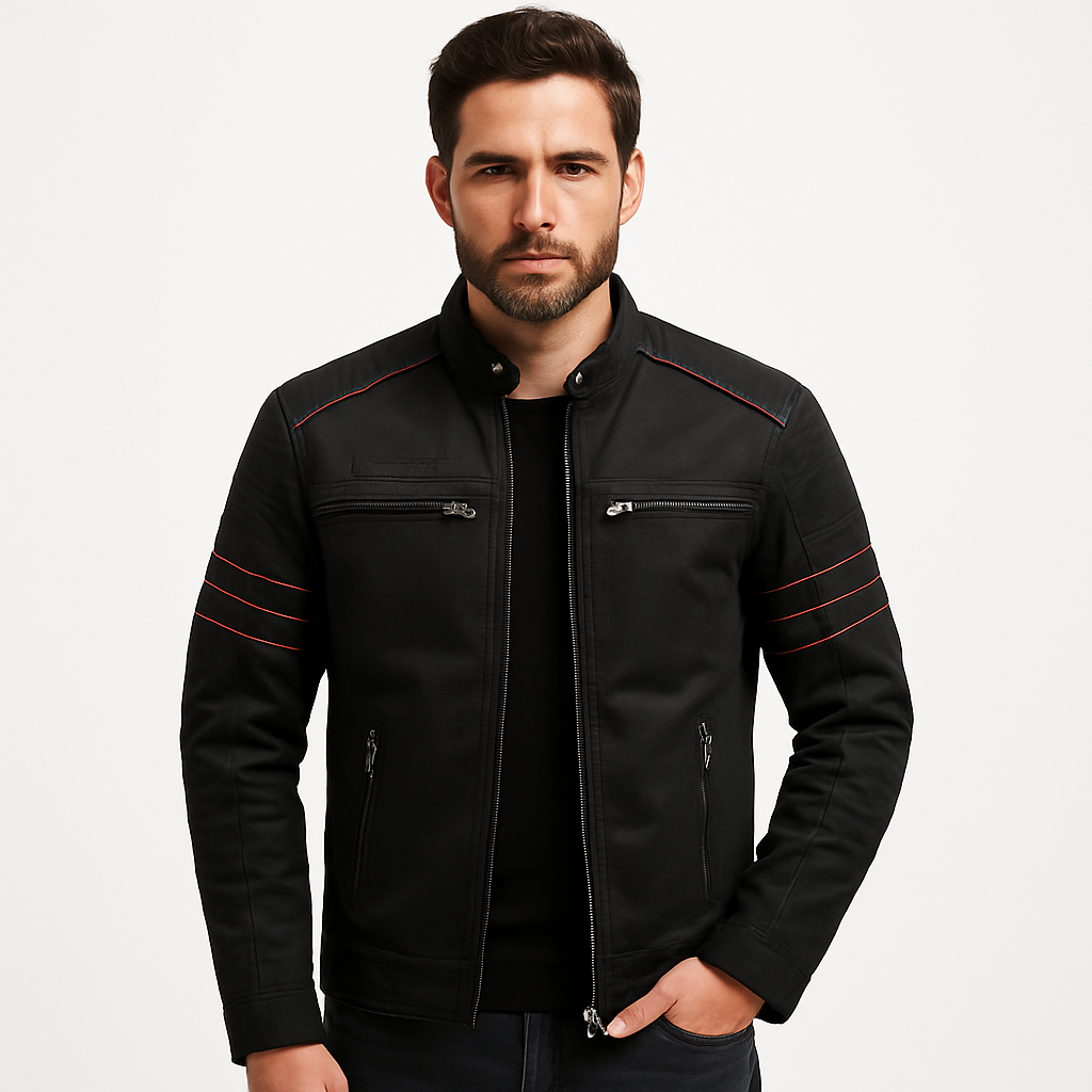 Men's Biker Jacket | Casual