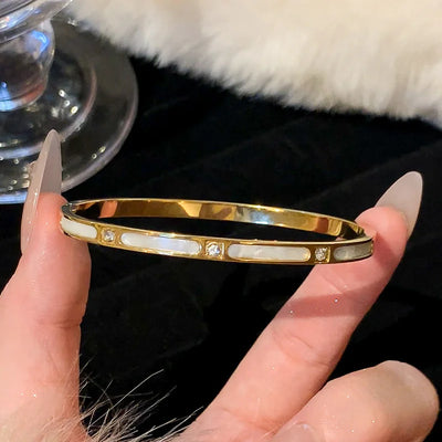 Luxe Bangle Set (Gold finish)