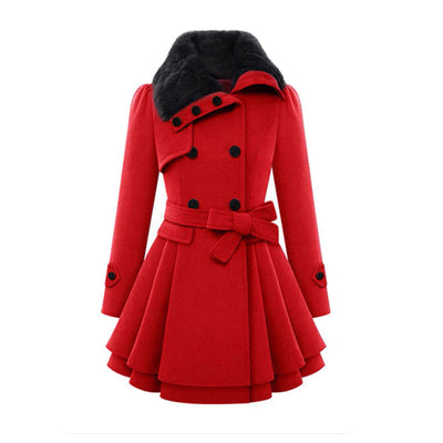 Lottie | Warm Long Wintercoat for Women
