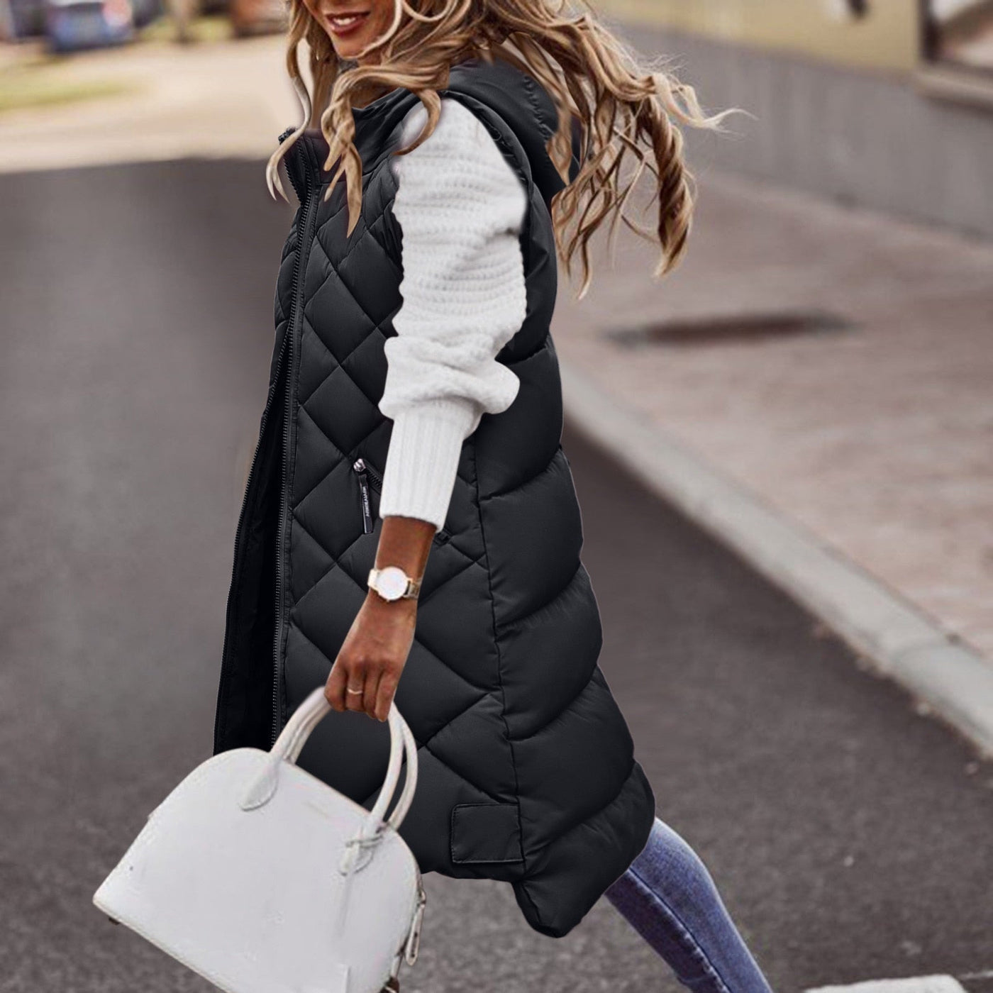 Ruth | Women's Hooded Winter Vest