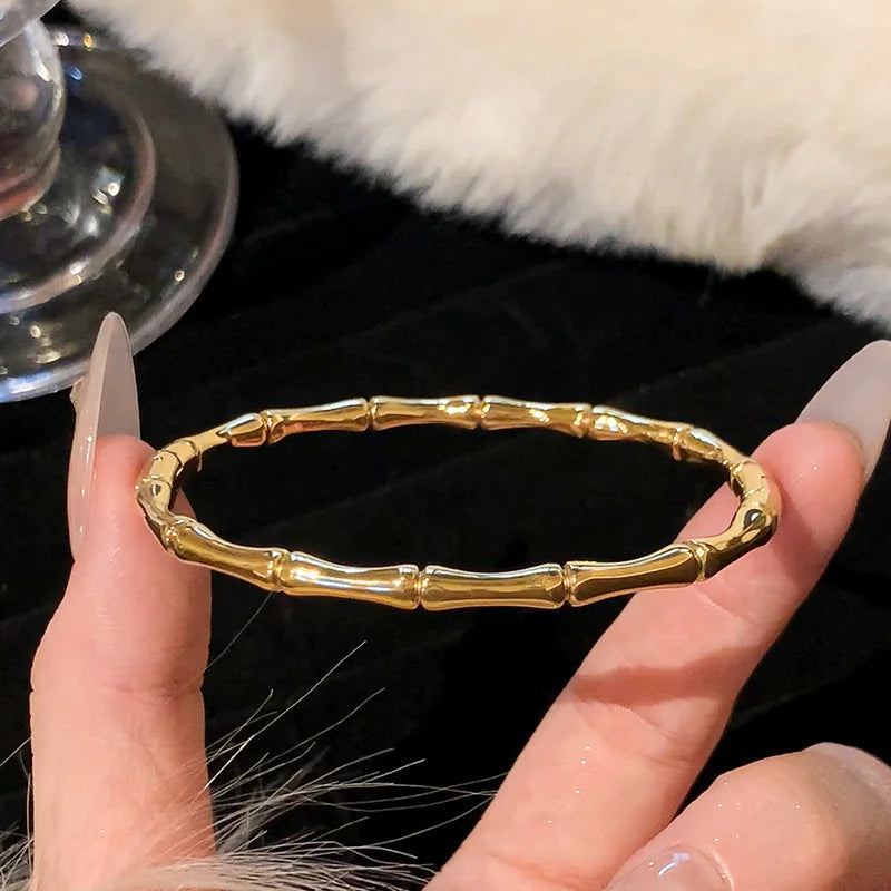Luxe Bangle Set (Gold finish)