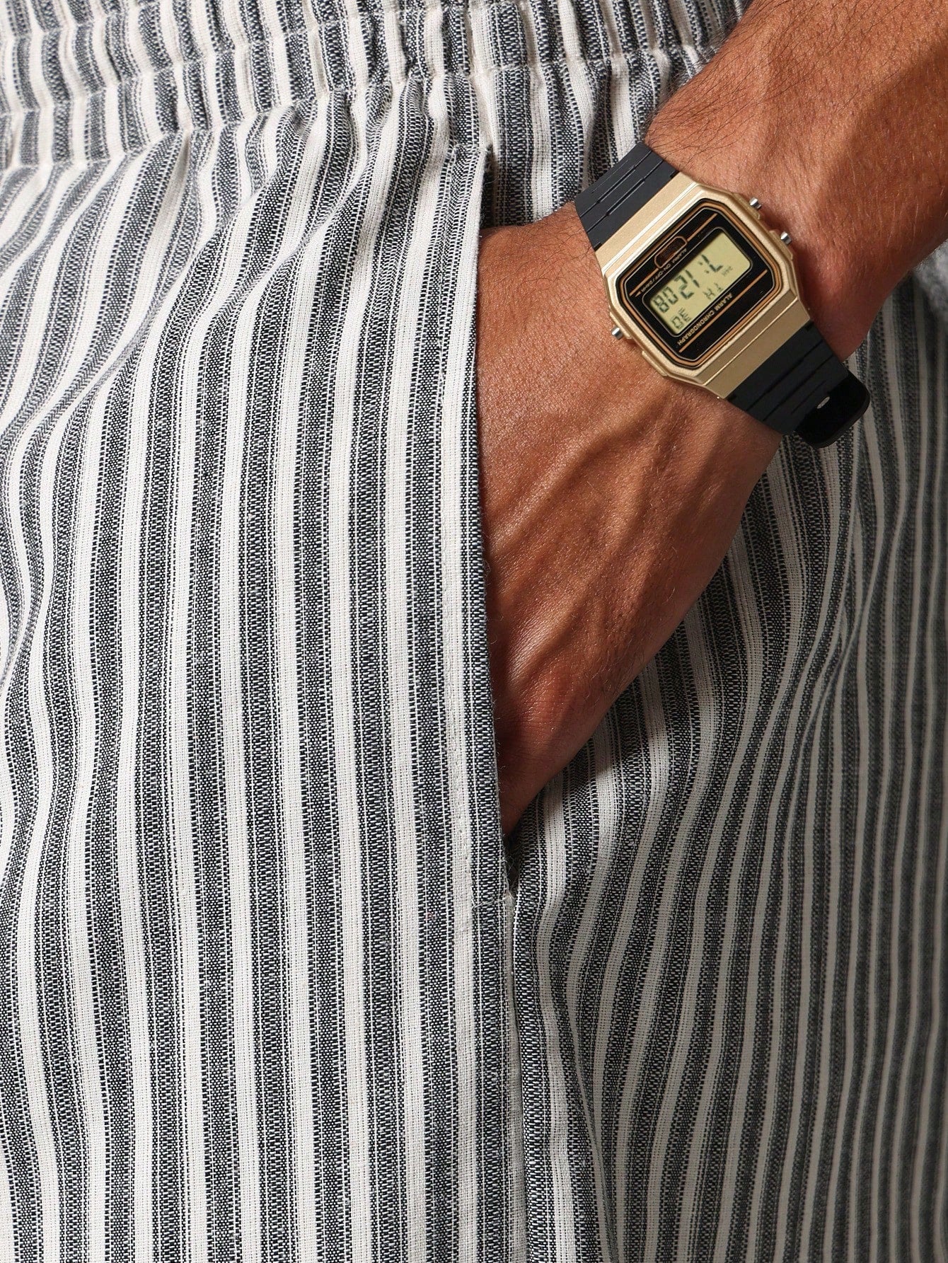 Liam - Casual Striped Skater Pants