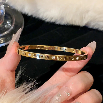 Luxe Bangle Set (Gold finish)