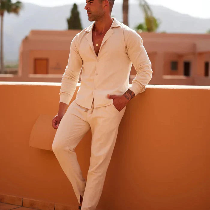 Matthew - Linen Lounge Set