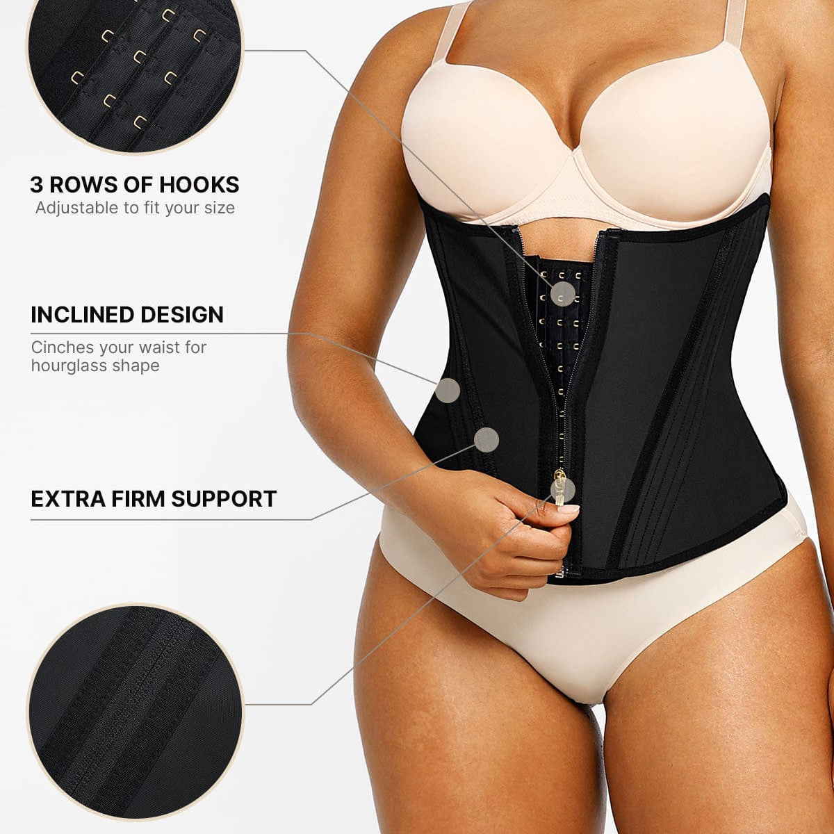 Core Control Latex Waist Trainer