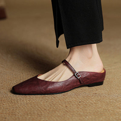 Alden & Archer™| Ulvessa Leather Mules